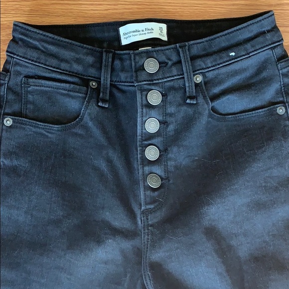 Abercrombie &Fitch high rise super skinny ankle - Picture 3 of 5